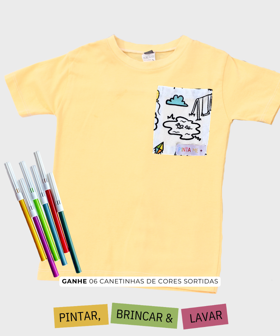 Camiseta Bolso DIA DE BRINCAR