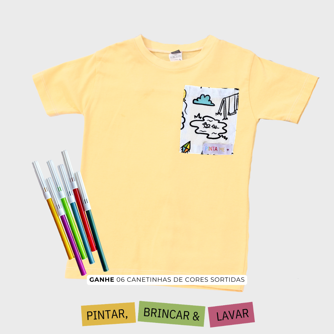 Camiseta Bolso DIA DE BRINCAR